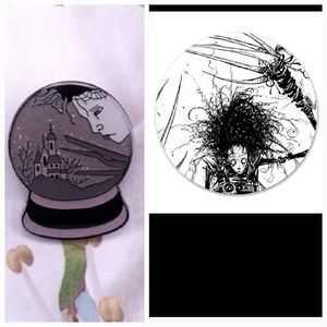 SET 2X Edward Scissorhands Pins